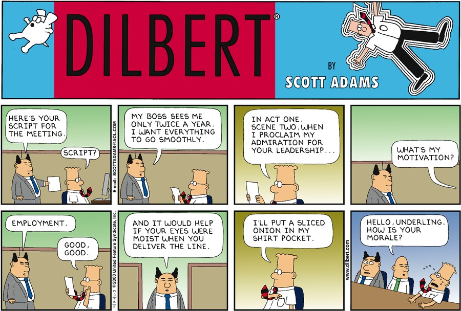 Dilbert Cartoon